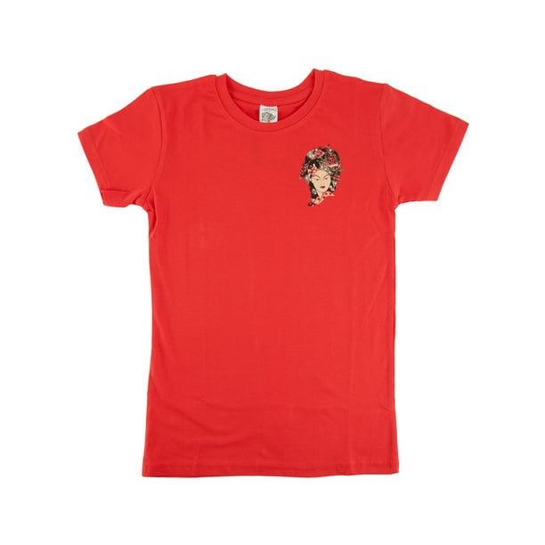 Ed Hardy - Ed Hardy Kids Girls Short Sleeve T-Shirt - Walmart.com ...