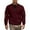 Wine, variant on Puntoco Polo Shirts for Men Golf Shirts Long Sleeve Zip Up Lapel Business Smart Casual Tops Henley V Neck Rugby Coats for Men Wine XL(XL)