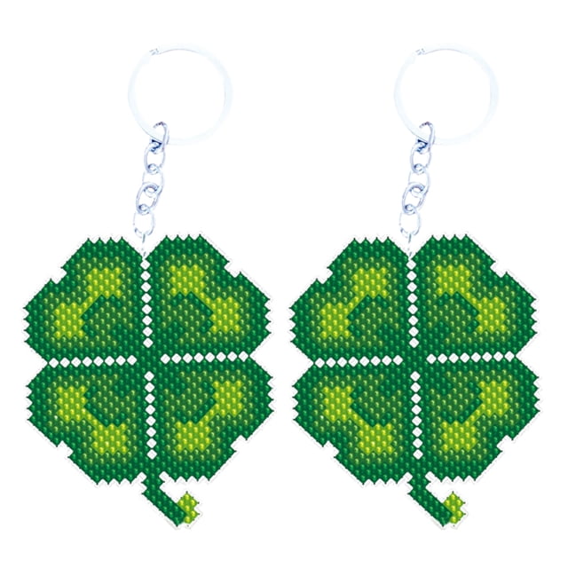 de inicio de de llavero de bricolaje con s de de patrón de dibujos animados Hoja Sunnimix Manualidades de punto de cruz