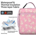 thumbnail image 2 of Bear Insulated Lunch Bag Box Women Reusable Lunch Tote Bag Waterproof Cooler Tote Bag Picnic Beach, 2 of 5