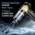 thumbnail image 3 of 5-in-1 Cordless Vacuum: 15000PA Suction, Blower, Sealer, Air Pump & Escape Hammer, 3 of 13