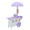 Dollhouse Ice Cream Cart Miniature Mini Simulation Ice Cream Truck Decoration Supermarket Store