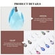 thumbnail image 3 of 12 pares de aretes colgantes de cristal chic gotas de oído pendiente regalos mujeres decoraciones orejas, 3 of 8