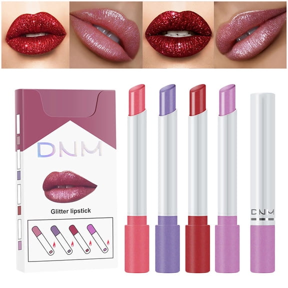 Matte Lipstick Polarized Lip Gloss Temperature Changing Lipstick Moisturizing Velvet Nonstick Cup Lipstick Portable Size Long Lasting Lip Cream