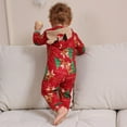thumbnail image 6 of Onlypjs Matching Family Christmas Pajamas Set with Hood – Festive Red Christmas Tree & Reindeer Holiday Sleepwear for Women, Men, Couples, 6 of 7
