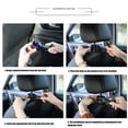 thumbnail image 4 of Gancho para Reposacabezas Asiento Coche Soporte Colgador Trasero Almacenamiento () Azul 2 Uds., 4 of 8