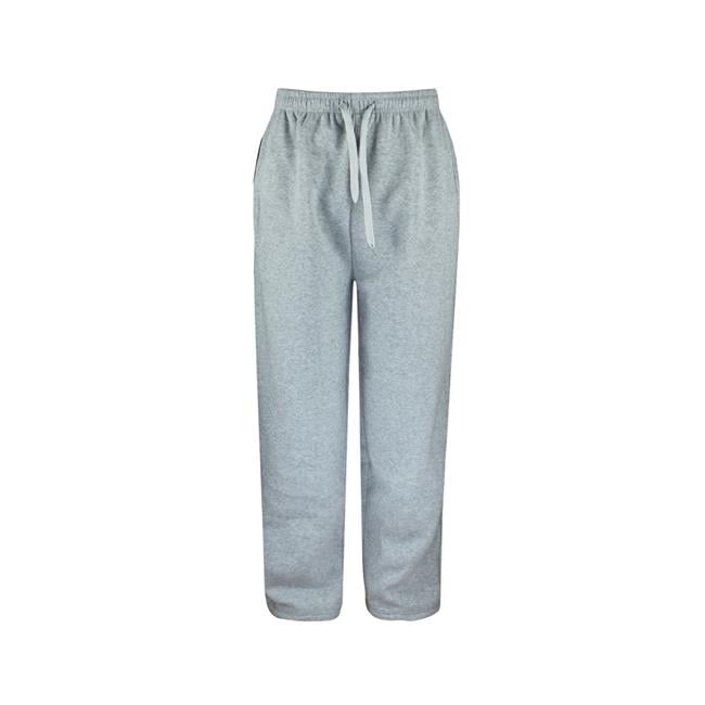 Men Fleece Light Grey Sweatpants 2XL Case of 24