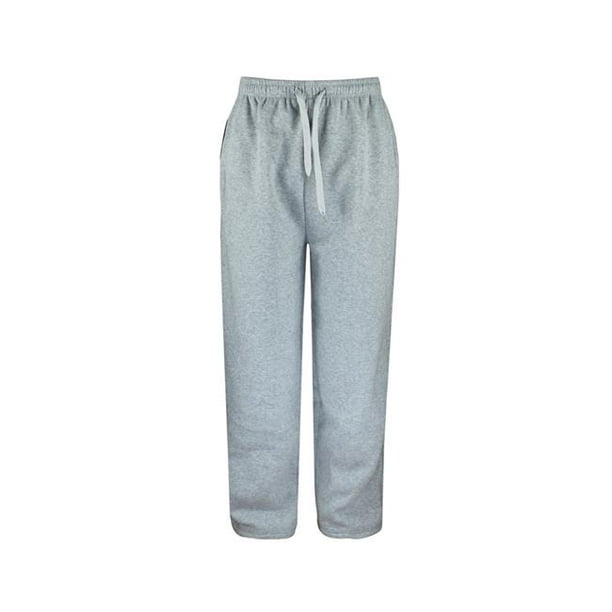 Men Fleece Light Grey Sweatpants, 2XL - Case of 24