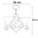 thumbnail image 5 of Candil De Techo, Luz Ideal, C-11 Herrería, Chocolate 3 Brazos, 5 of 5