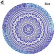 thumbnail image 3 of PULLIMORE 55" Bohemian Round Beach Mat Mandala Round Tapestry Microfiber Beach Towel Indian Yoga Blanket Picnic Garden Patio Tablecloth, 3 of 9