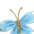 thumbnail image 3 of 2 Pieces Butterfly Hair Clips Cute Butterfly Hair Claw Pins for Gifts Travel Satin Blue, 3 of 9
