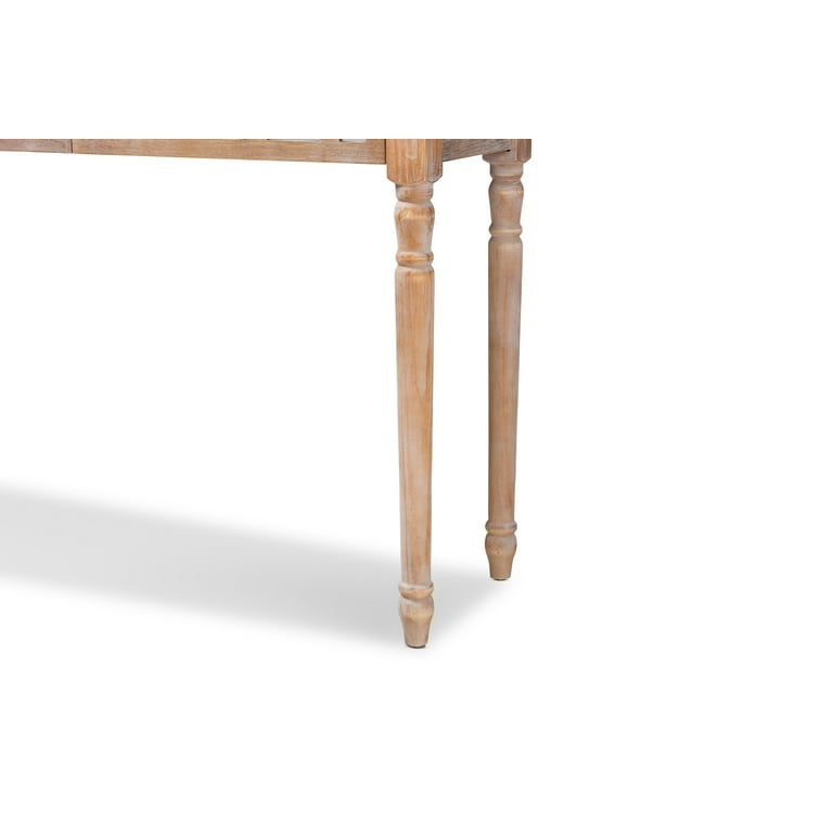 Baxton Studio Celia Transitional Rustic French Country White