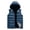 Dark Blue, variant on Puffer Vests for Men Warm Jackets Zip Front Sleeveless Thick Winter Outerwear With Multi Storage Cargo Pockets Windproof Daily Casual Layer Top Men Clothings