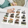 thumbnail image 1 of 12x Figuras de Animales Marinos y Salvajes Macarena Tarjetas de Figuras Realistas, 1 of 8