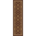 thumbnail image 2 of Well Woven Kings Court Tabriz Black Traditional Modern Oriental Black Brown 2'7" x 9'10" Runner Rug, 2 of 6