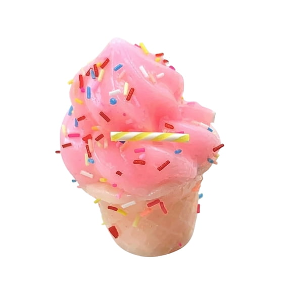 Ice Cream Styling Slow Rising Squeeze Toys, Ice Cream Styling Squishies Fidget Toys for Adults, Super Soft Sensory Stress Ball Squeeze Toys for Stress Relief