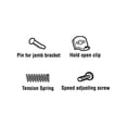 thumbnail image 3 of Prime Line Products K5034 Closer Repair Kit, 3 of 4