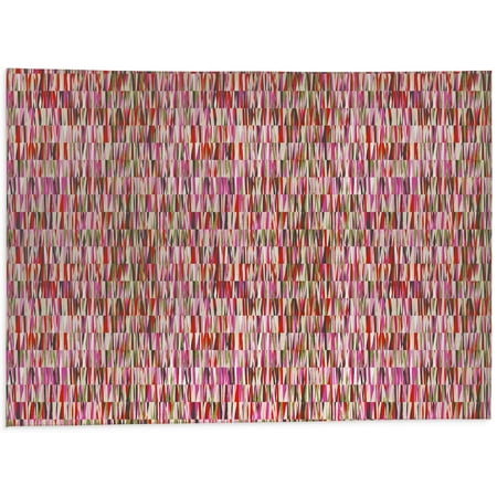 

Wexler Geo Pink Multi Kitchen Mat by Kavka Designs