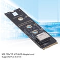 thumbnail image 4 of Adaptador M.2 A Oculink SFF-8612, PCIe 3.0 M.2 m Key A Oculink SFF-8611 SFF-8612 Tarjeta Adaptadore de host para PCIe NVME SSD, Expansión del, Fácil Conexión Con SSD, 4 of 7