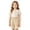 Beige#9527, variant on BOOMNY Girl's Baggy Shorts Wide Leg Shorts for Kids Trendy Elastic Waist Solid Cozy Summer Shorts With Pocket