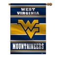 thumbnail image 2 of Fremont Die 2324554873 28 x 40 in. Polyester West Virginia Mountaineers 2 Sided Banner, 2 of 2