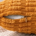 thumbnail image 3 of Wehilion Pack of 2 Corduroy Decorative Throw Pillow Covers Soft Boho Striped Pillow Covers Modern Farmhouse Christmas Home Decor for Sofa Living Room Couch Bed, 3 of 6
