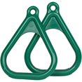thumbnail image 2 of Swing Set Stuff Plastic Trapeze Rings with SSS Logo Sticker, Green, 2 of 3