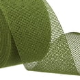 thumbnail image 3 of Uxcell Burlap Ribbon, Polyester Ribbon for Gift Wrapping Home Wedding Decor Army Green, 3 of 5