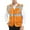 Neon Orange, variant on TOPTIE Reflective Safety Vest High Visibility Class II Vest for Women & Men Meets ANSI/ISEA Standards-Black-L