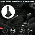 thumbnail image 2 of Unique Bargains Gear Shifter Knob with Cover No.1J0711113EG 6 Speed Manual Stick Shifter Knob for VW Bora 99-05 Plastic, 2 of 6