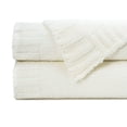 thumbnail image 3 of Chanasya Chenille Chateau Luxurious Knit Throw Blanket with Woven Boarder - Super Soft and Classy Subtle Shimmer for Home Decor, Sofa, Chair, Living Room, and Bedroom (50x65 Inches) Crème, 3 of 3