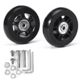 thumbnail image 3 of 1 Pair Luggage Spinner Wheels compatible With Tools Low Noise Compatiblecase Rubber Swivel Caster Wheels_Gift Of G, 3 of 3