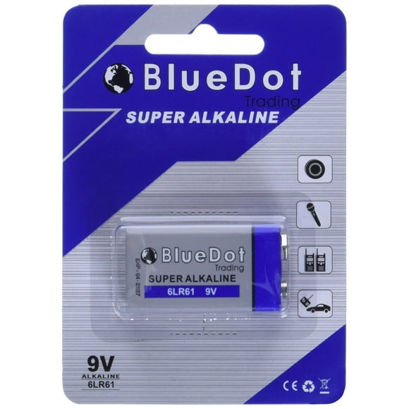 BlueDot Trading Heavy Duty 9 Volt Battery