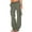 Gray, variant on Hontri Women's Casual Pants, Womens Retro Cargo Pants with Pockets Outdoor Casual Ripstop Camo Construction Multiple Pocket Work Pants Coffee L