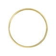 thumbnail image 2 of TimeLe$$ Classics 2 MM Plain Band Ring for Women in Solid 14K Yellow Gold, Pleasant Gold Ring, A Stunning Precious Jewelry Gift for Her (Ring Size 5), 2 of 5