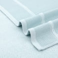 thumbnail image 4 of Unique Bargains Striped Decorative Hand Towel Set Cotton Face Towels Blue 4-Piece, 4 of 5