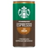 Starbucks Doubleshot Espresso & Cream Premium Iced Coffee Drink 6.5 fl oz Can