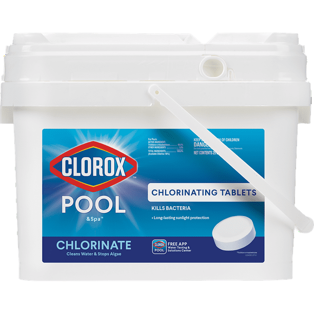 chlorinating a kiddie pool