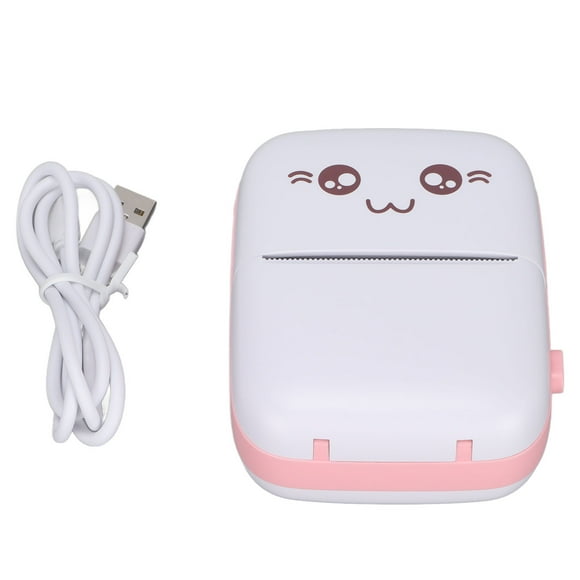Impresora de bolsillo, mini impresora, impresora de texto portátil, impresora rosa, mini impresora térmica, ingeniería de precisión