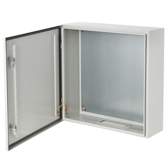 GloryStar Wall Mounted Steel Electrical Junction Box, NEMA Electrical Enclosure with Waterproof and Dustproof Protection, Safety Locks, and Mounting Plates for Reliable Use