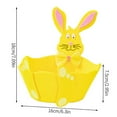 thumbnail image 4 of BKER Easter Decoration Storage Storage Cartoon Bunny Round Candy Easter Candy Storage, 4 of 5