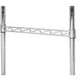 thumbnail image 4 of Nexel AHR18C Nexel Chrome Hanging Rail 18"W, Silver, 100 Lbs Capacity, 4 of 4
