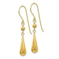 thumbnail image 2 of 14K Yellow Gold Earring Drop & Dangle Women'S 37 mm 4, 2 of 3