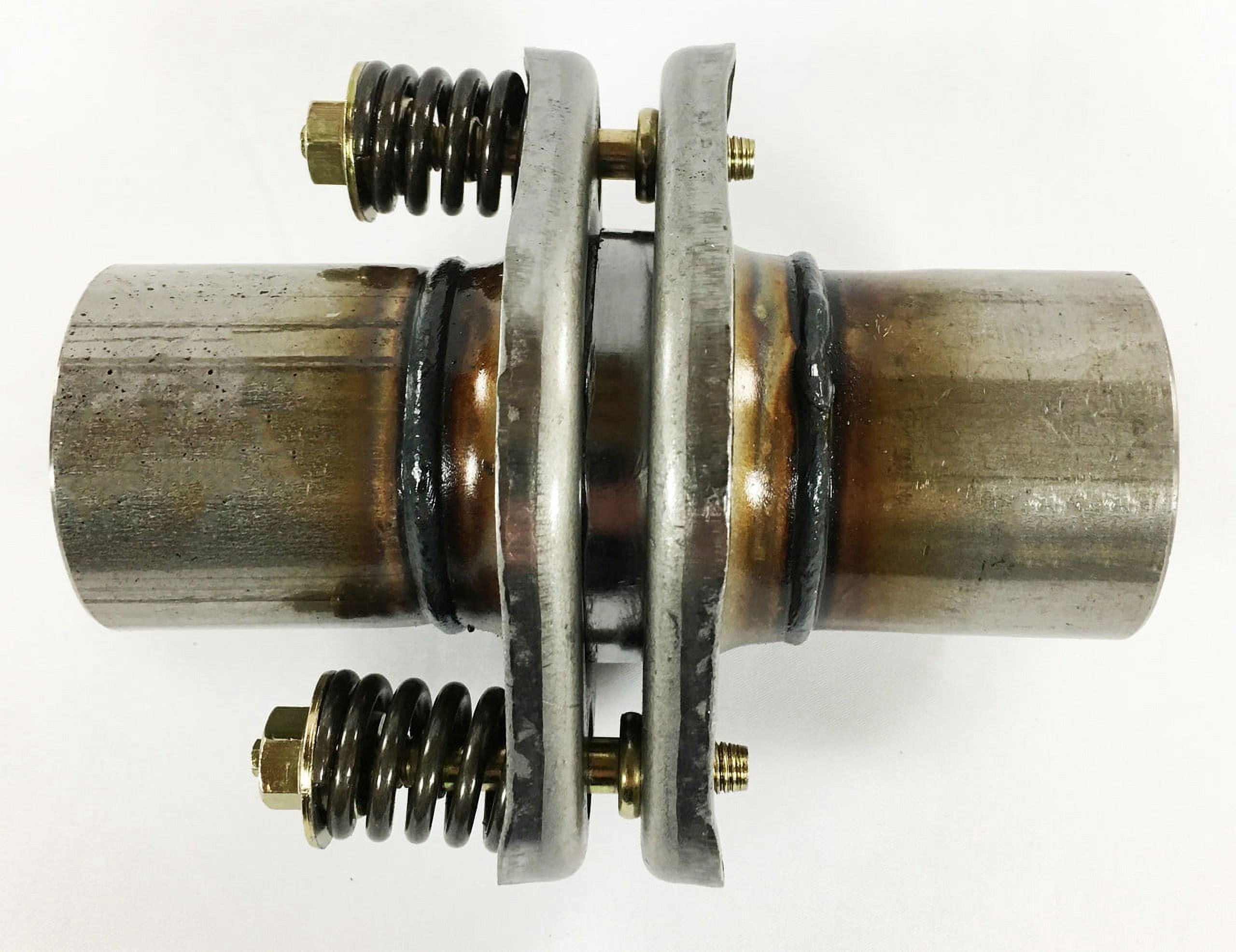 Exhaust Flex Spring Joint 2.00 In Dia Inlet 2.00 In Outlet 6.00 In Long Wesdon Spring Flanges