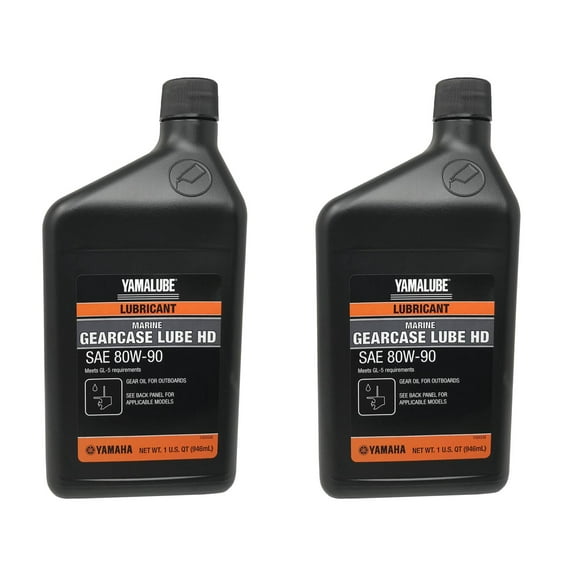 Yamaha Genuine OEM Gearcase Lube HD ACC-GLUBE-HD-QT - 2 Pack