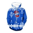 thumbnail image 4 of Christmas Sweatshirt Holiday Hooded Sweatshirt And Jogger Pants Comfortable Soft Casual Wear Two Piece Outfit For Festive Season Christmas Sweater, 4 of 5