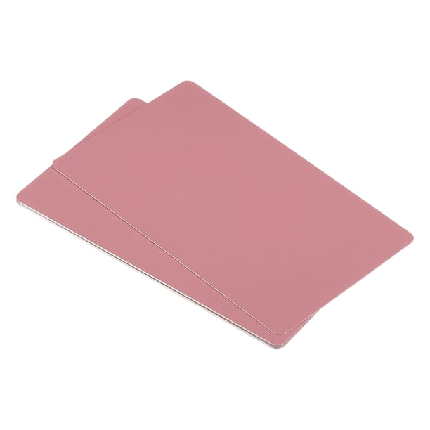 50 Cartes De Visite En Métal Blanc - Sublimation Gravure Aluminium - Marque Uxcell - Neuf Avec étiquettes