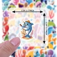thumbnail image 6 of 35pcs-50pcs Colorful Animal Stickers Marine Life Stickers Cute Sea Creature Stickers for Laptops Phones Suitcases, 6 of 9