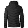 Jackets for Men,Men's Full Zip Quilted Lined Winter Coats With Extra