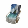 thumbnail image 4 of Island Soft Flannel Fleece Throw Blanket, Poda Island in Thailand South Tropic Paradise Hot Sun with Clouds Photo, Cozy Plush for Indoor and Outdoor Use, 50" x 70", Blue White Cream, by Ambesonne, 4 of 6